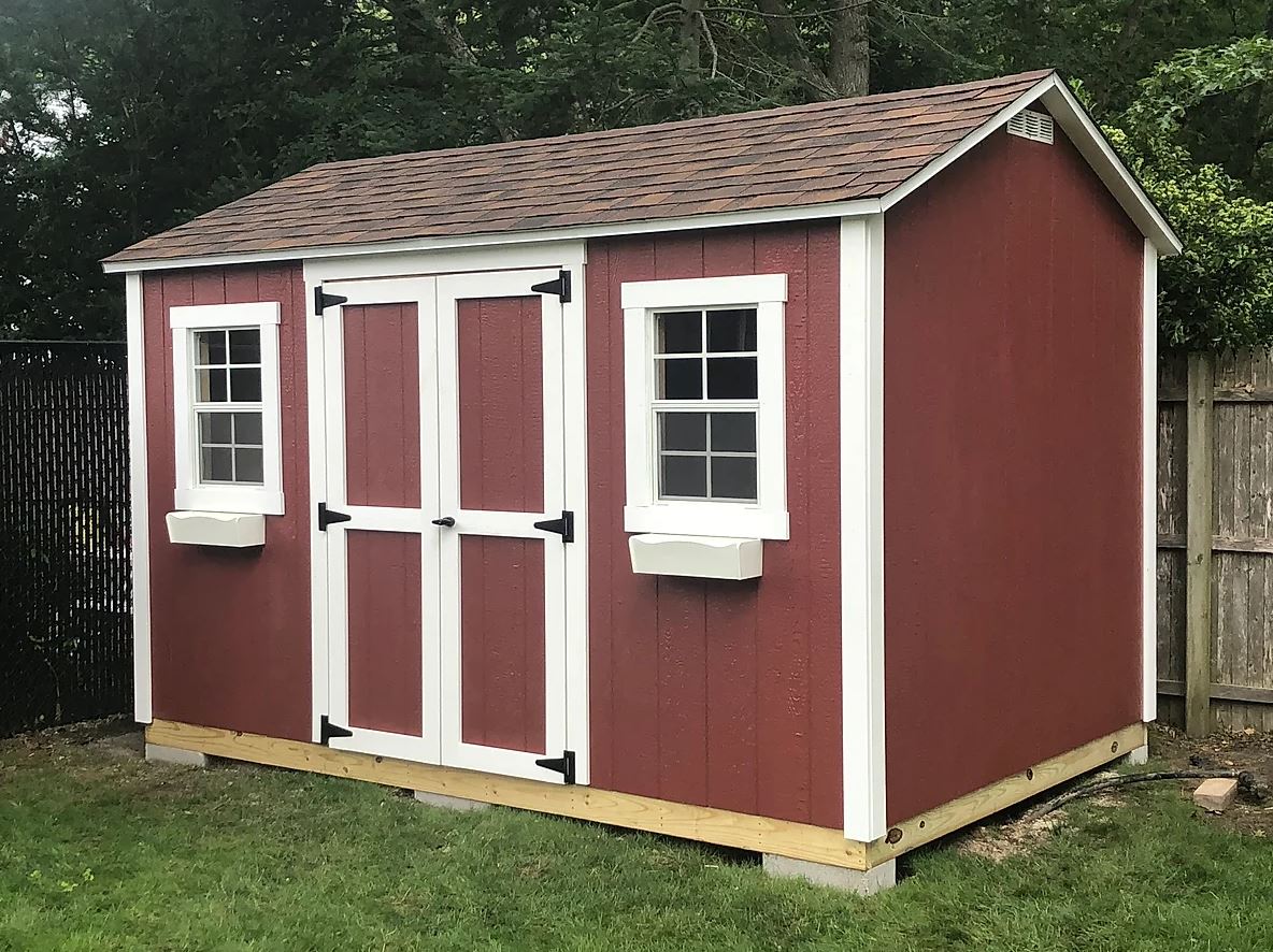 Custom Painted Storage Shed