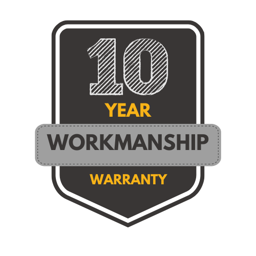 10-year workmanship warranty