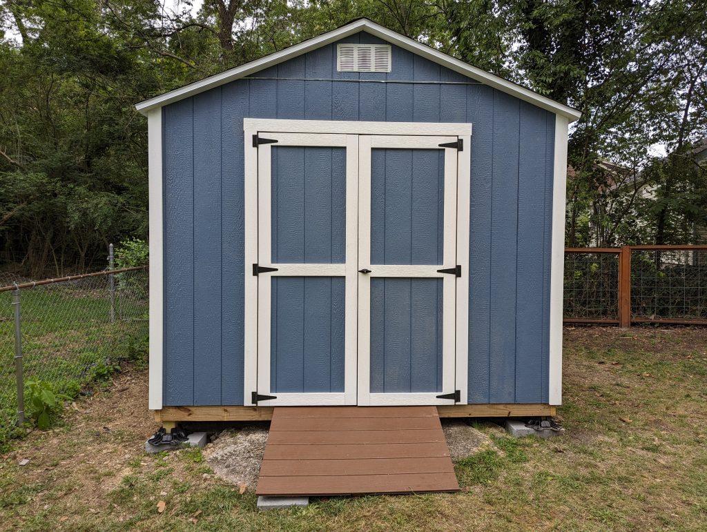 Quality storage sheds built on-site