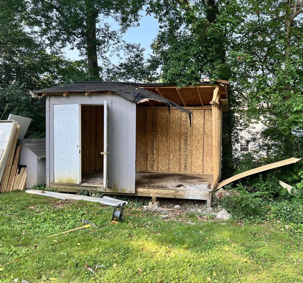 Chattanooga Shed Demolition